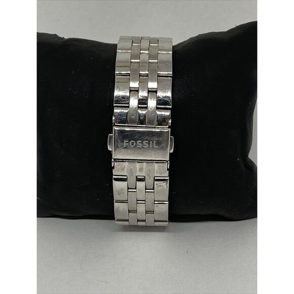 Fossil ES3965 Womens Silver Stainless Steel Analog Dial Quartz Wrist Watch JK872 - Picture 6 of 12